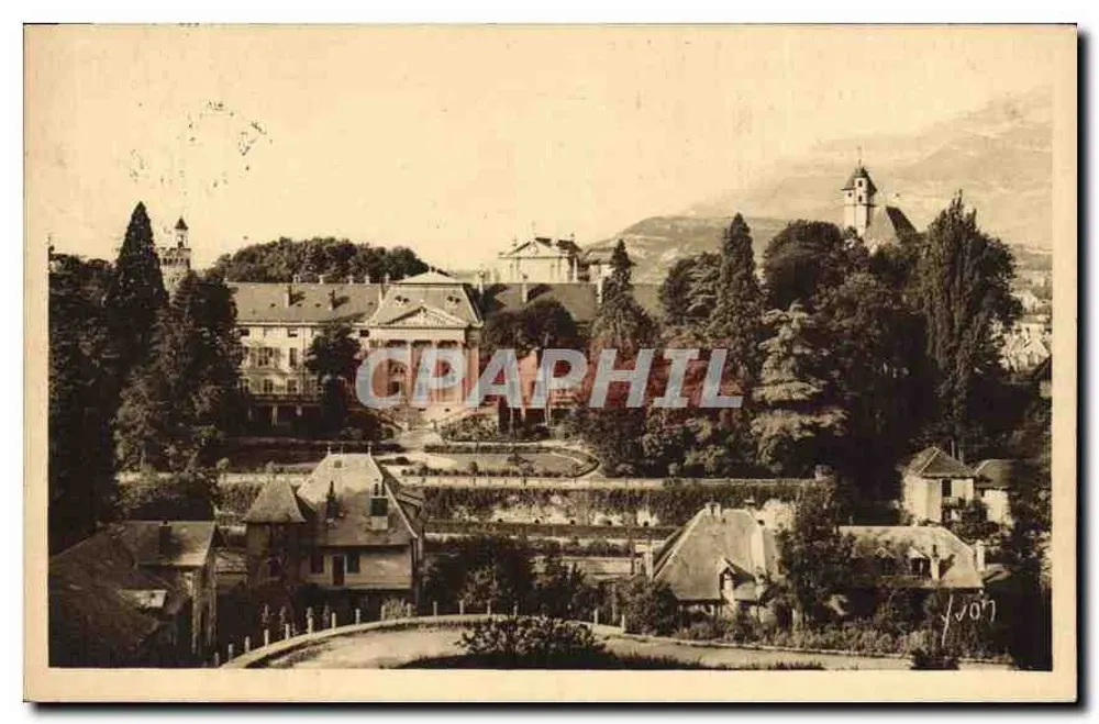 Chambéry — Fachada Sul da Prefeitura, outrora Castelo dos Duques de Saboia — Les Éditeurs d'Art Martel - Frente