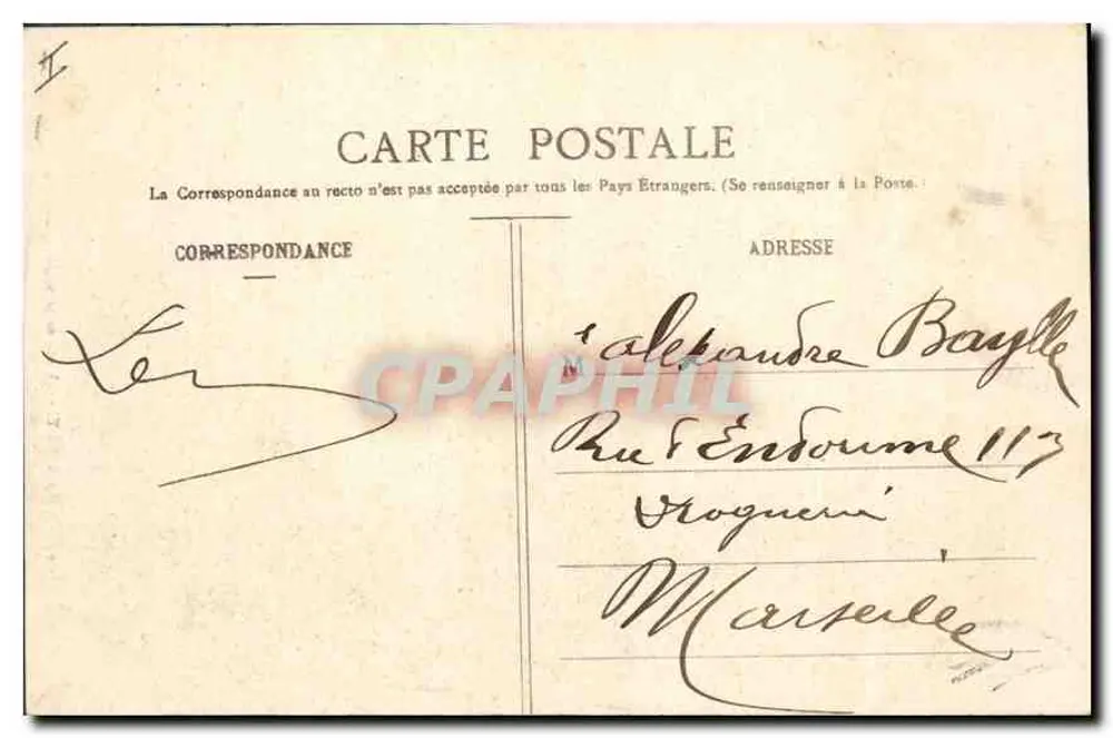 Chambéry — Abside da Santa Capela — Editor L. Juillet, n° 791 - Verso