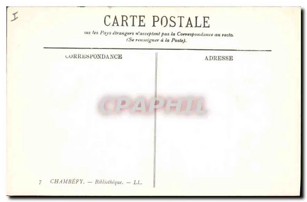 Chambéry — Biblioteca — LL. - Verso