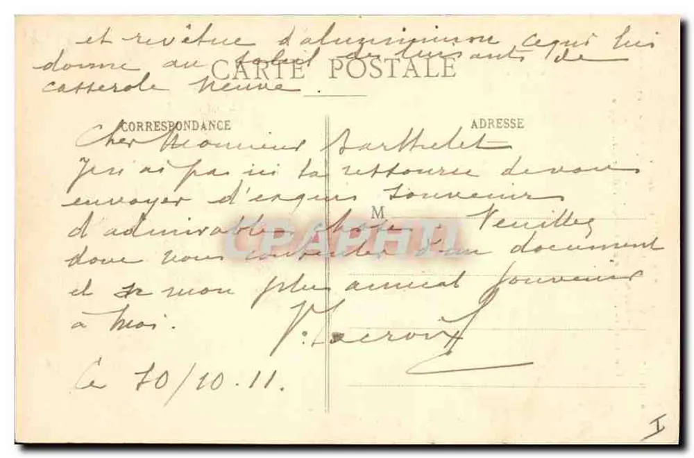 La Croix du Nivolet — Chambéry (Savole) — Coll. L. Grimal, Chambéry, N° 4883 - Verso