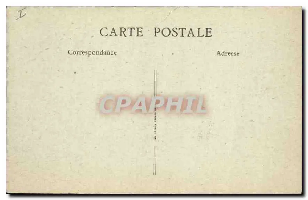 Chambéry — Der Eingang zum Schloss und Route nach Lyon — B. F., Paris, 'Lux' - Rückseite