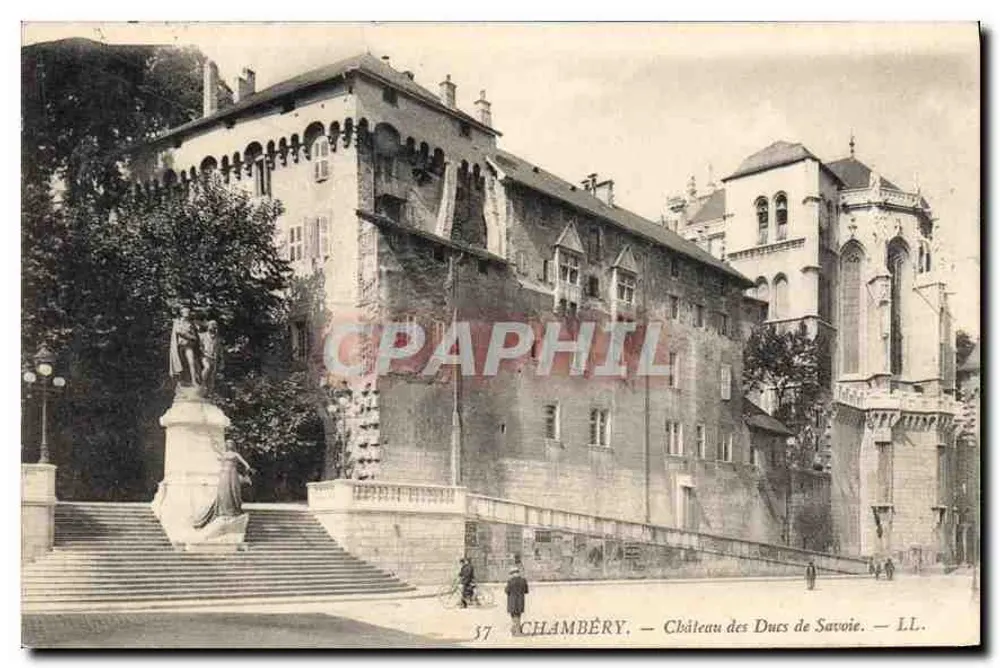 Chambéry — Schloss der Herzöge von Savoyen — LL. n°37 - Vorderseite