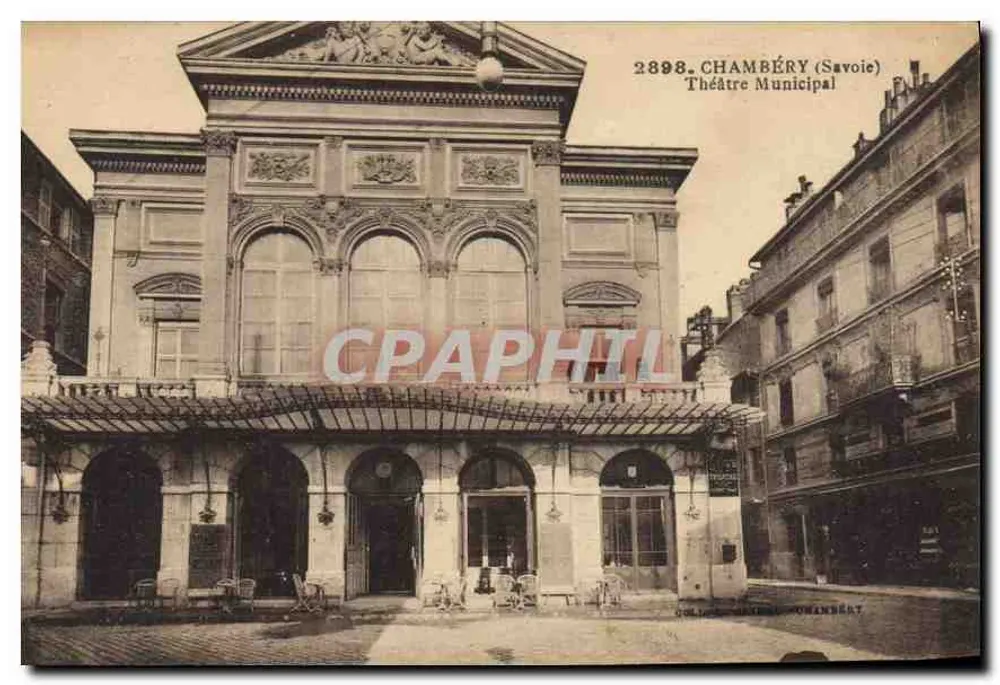 Chambéry (Savoie) — Städtisches Theater — Verleger L. Romanet, Nr. 2898 - Vorderseite