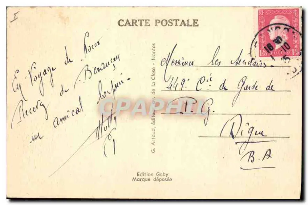 Besançon — Porta Rivolte — SABEY - Verso
