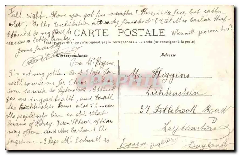 Besançon - O Doubs ao pé de Chaudanne — Excursão na Franche-Comté, n°37 - Verso