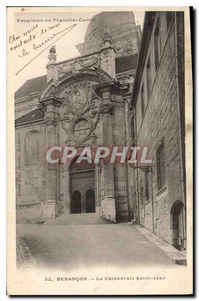 Besançon — A Catedral de São João — Toda & Fils, Besançon, n°32 - Frente