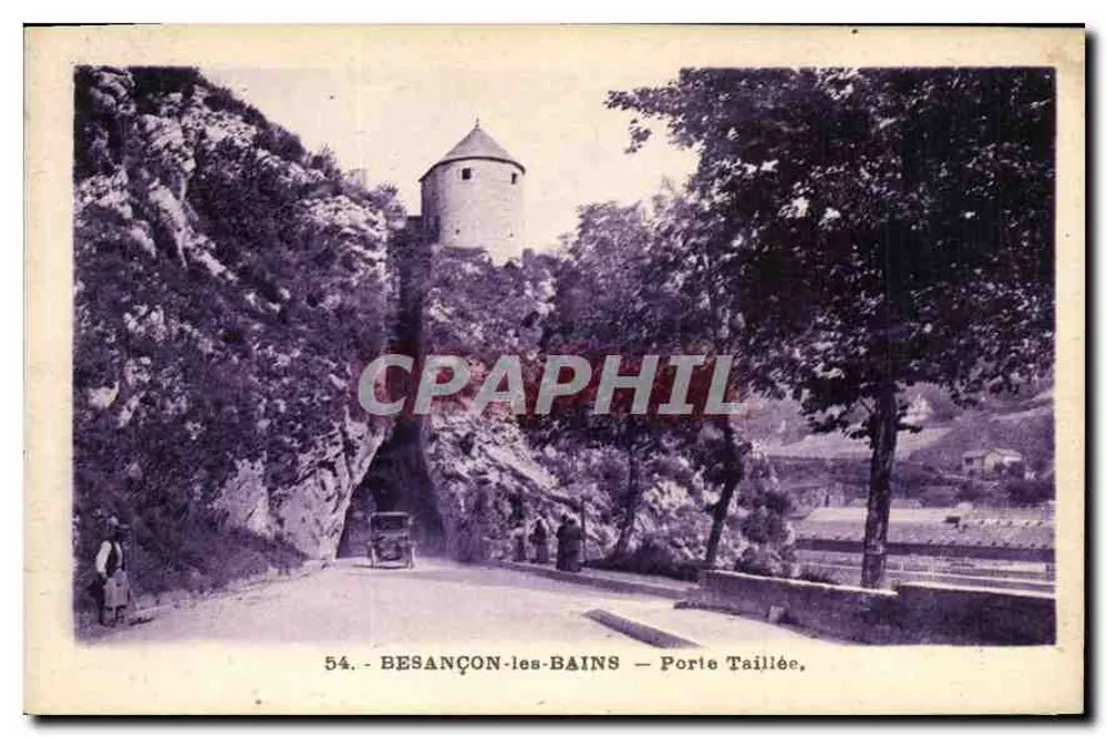Besançon-les-Bains — Porte Taillée — Edições C. L. B. - Frente