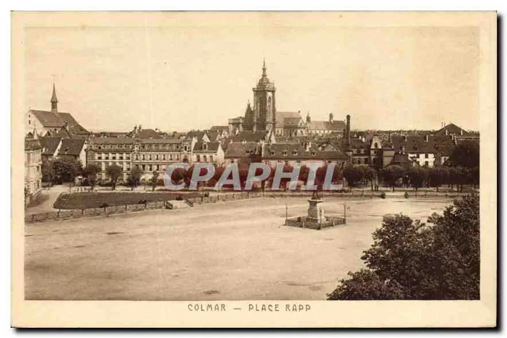 Colmar — Place Rapp — Braun & Dornach H.-Rhin - Frente
