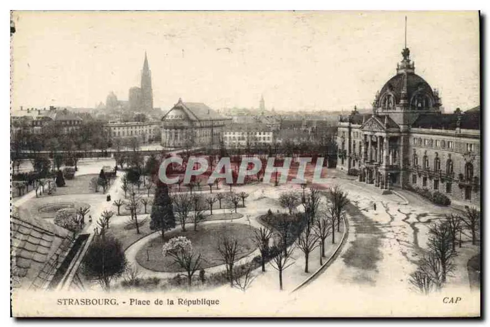 Strasbourg - Praça da República — CAP - Frente