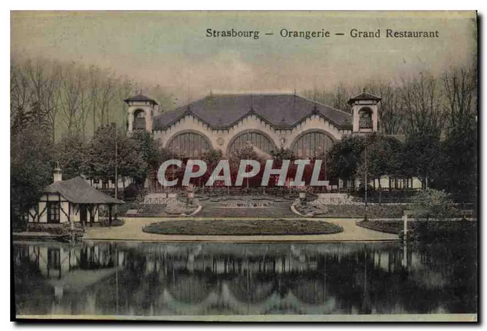 Strasbourg — Orangerie — Grand Restaurant — Maison d'édition d'Art alsacien - Frente