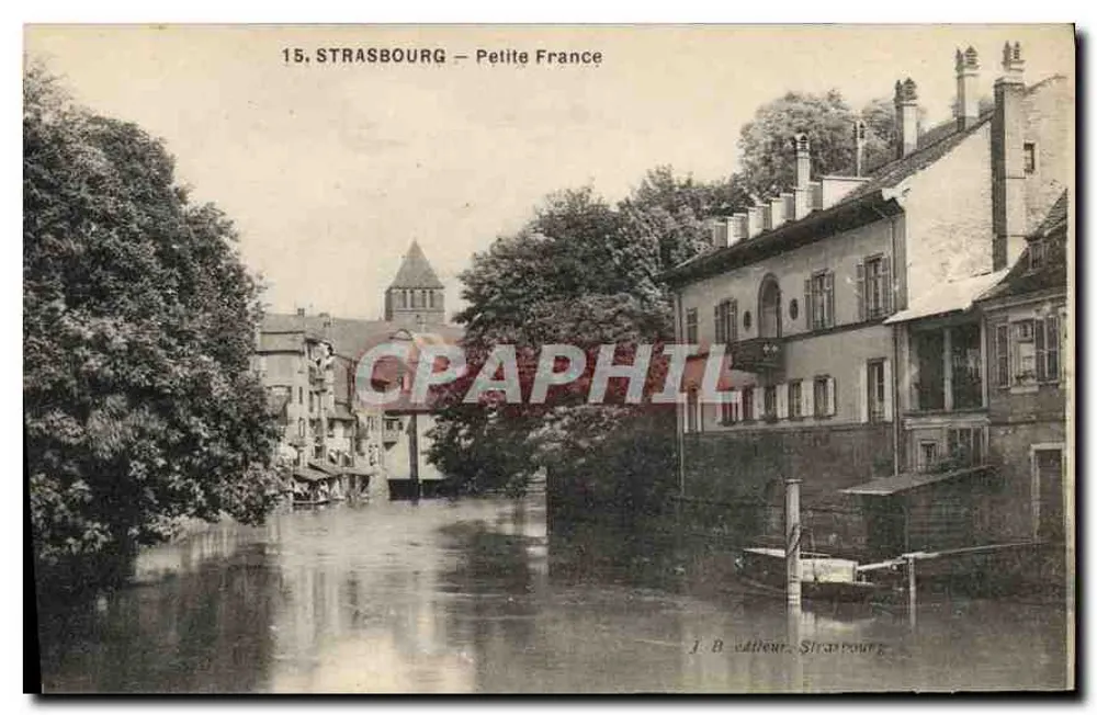Strasbourg — Petite France — J. B. editor, Strasbourg - Frente