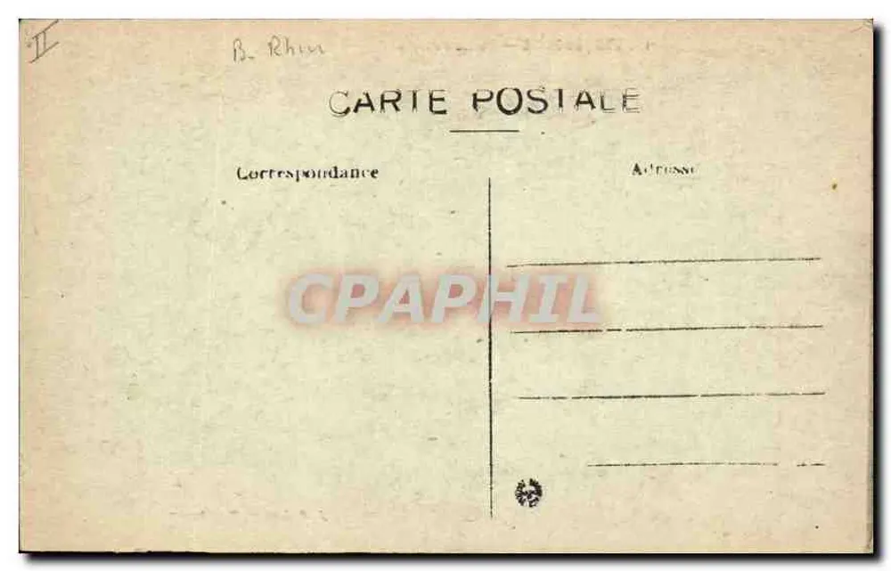 Strasbourg — Petite France — J. B. editor, Strasbourg - Verso