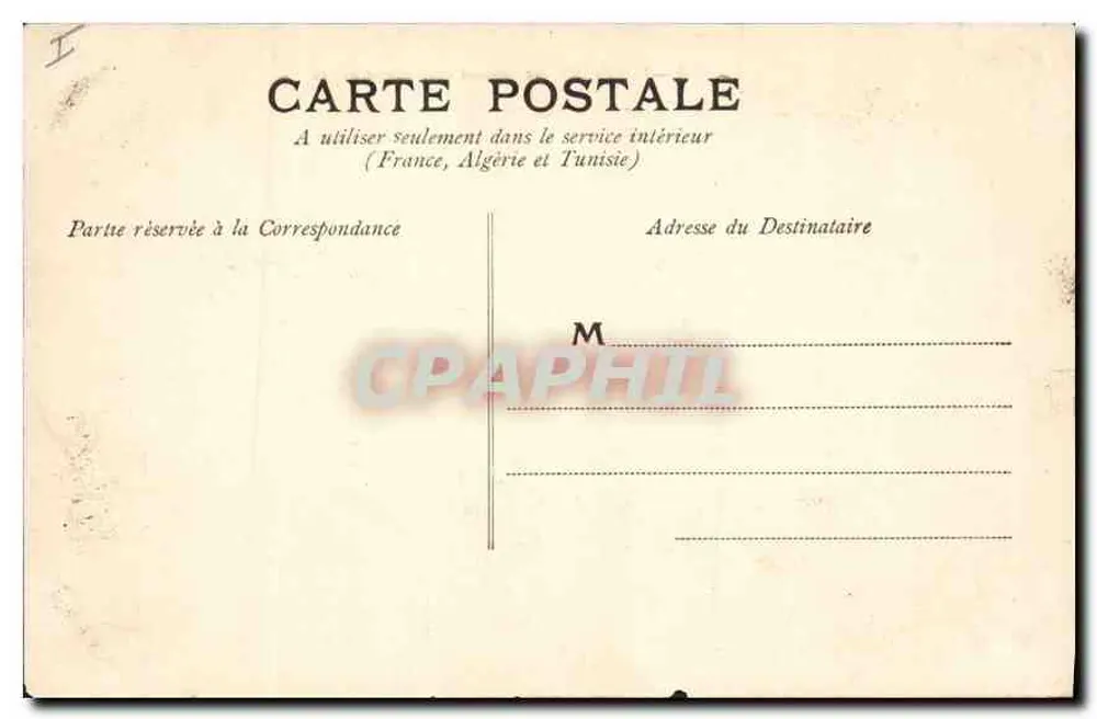 Chambéry — Le Château des Ducs de Savoie — n°229 - Verso