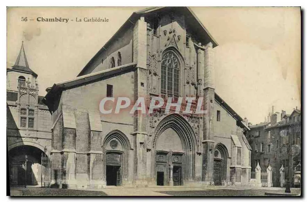 Chambéry - A Catedral — Edição J.P. - Frente