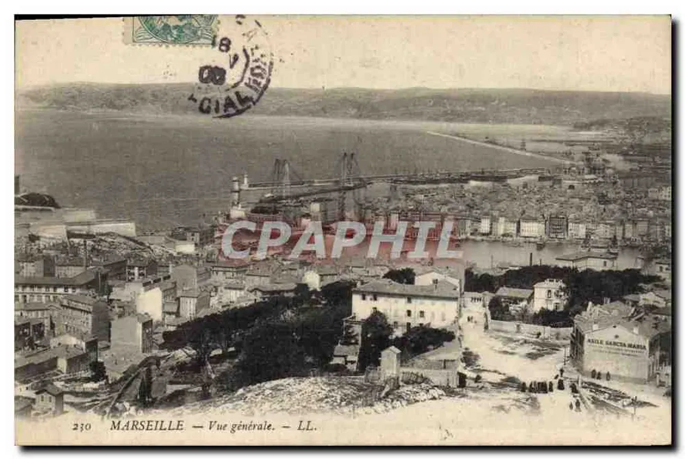 Marseille — Vista geral — LL. - Frente