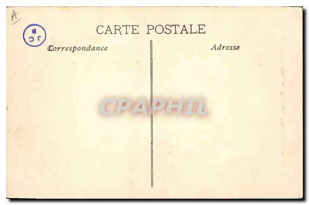 Marseille — Monumento de Amphitrite — Editor EL. - Verso