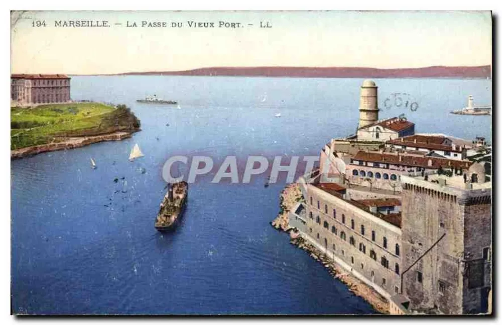 Marseille — La Passe du Vieux Port — LL - Vorderseite
