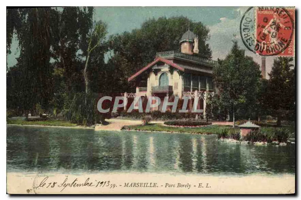 Marseille - Parc Borély - E. L. - Frente