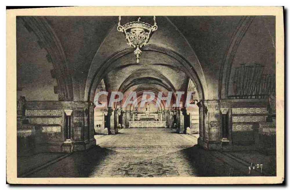 Marselha - Nossa Senhora da Guarda - A Cripta — Edição especial da Basílica, ed. YVON - Frente