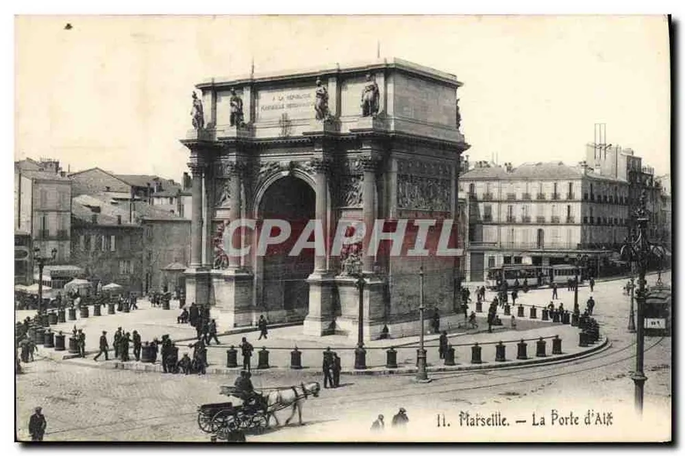 Marselha — A Porta do Ar — n°11 - Frente