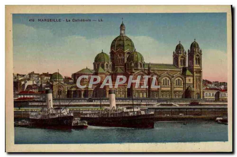 Marselha — A Catedral — LL - Frente