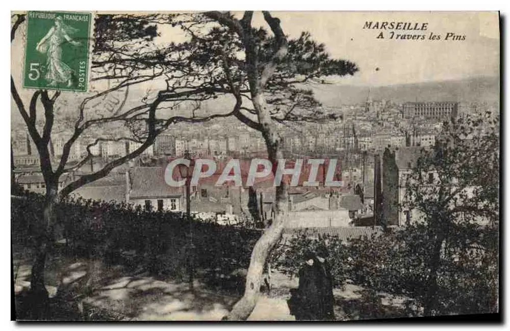 Marseille — Através dos Pinheiros — editor não visível - Frente