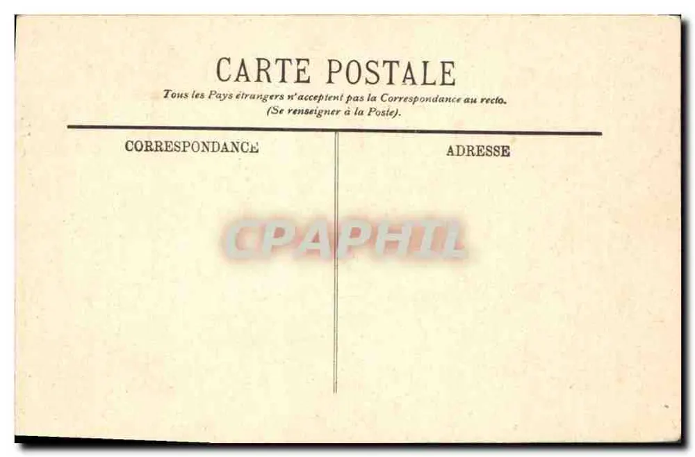 Marseille — A Igreja dos Reformados — LL. n°18 - Verso