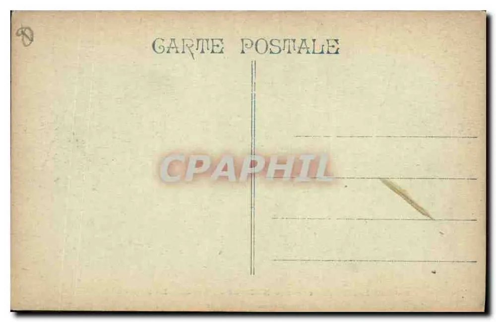 Marseille - Ascenseurs N.-D. de la Garde - Le Départ - Verso