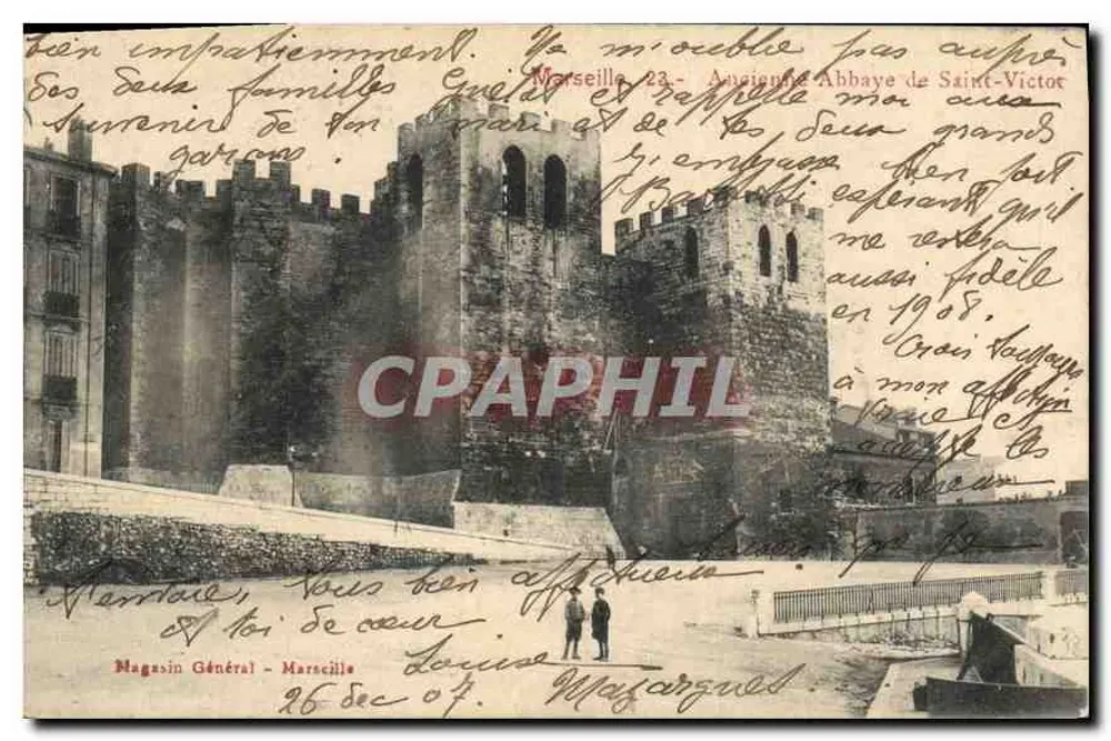 Antiga Abadia de São Vicente — Marselha — Loja Geral - Frente