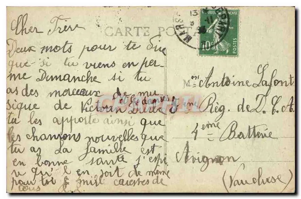 Marselha - Fonte Cantini - A Fonte - C.M. - Verso
