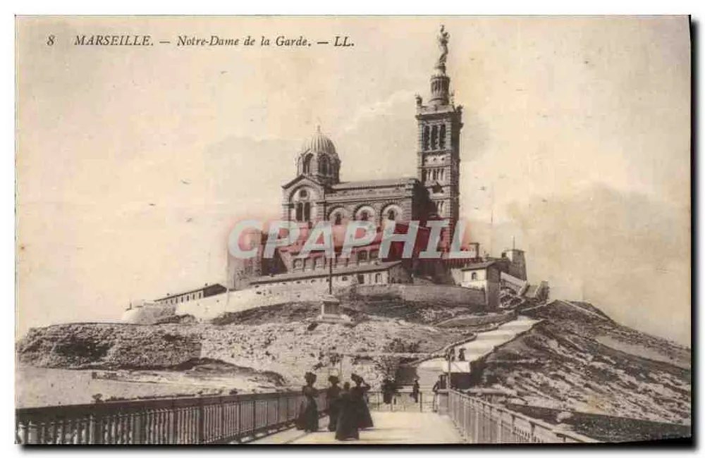 Marseille — Nossa Senhora da Guarda — LL. - Frente