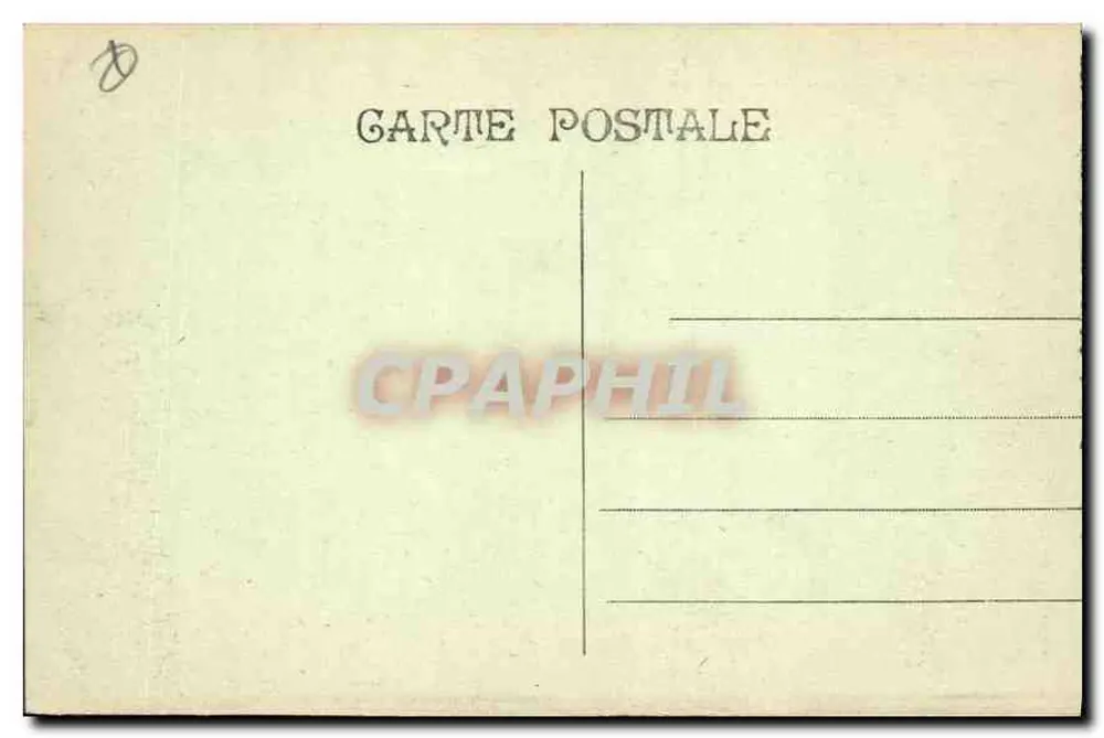 Marselha - N.-D. da Guarda — editor desconhecido, número de série não visível - Verso