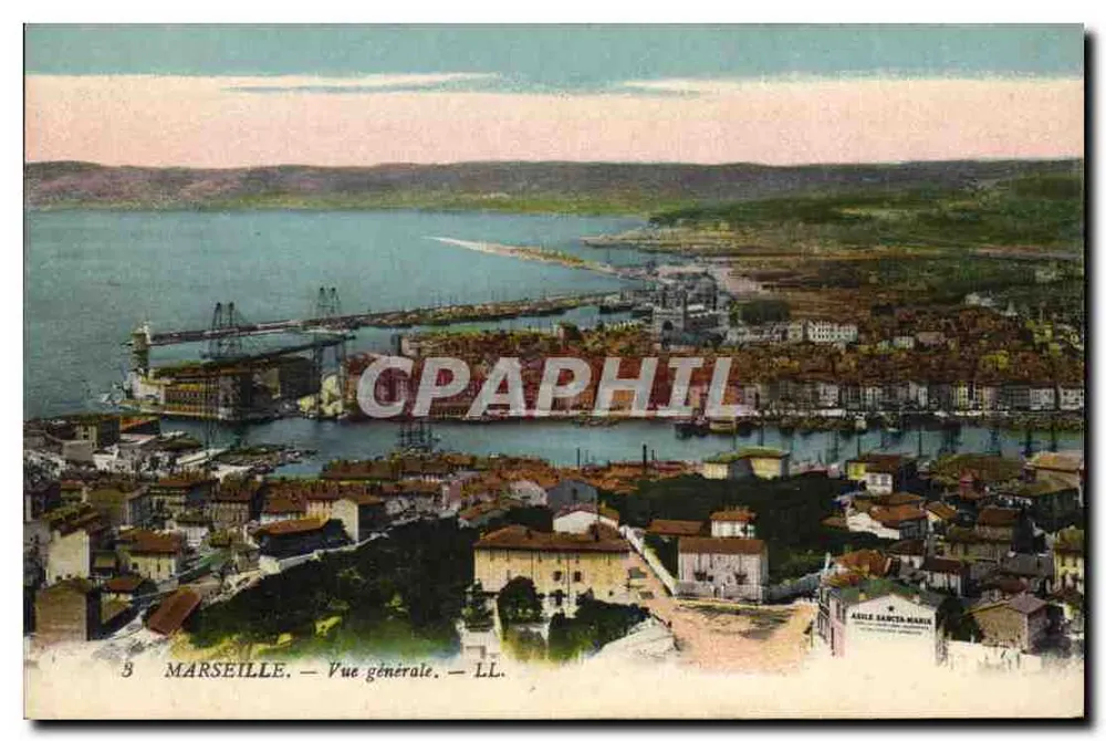 Marseille — Vista geral — LL - Frente