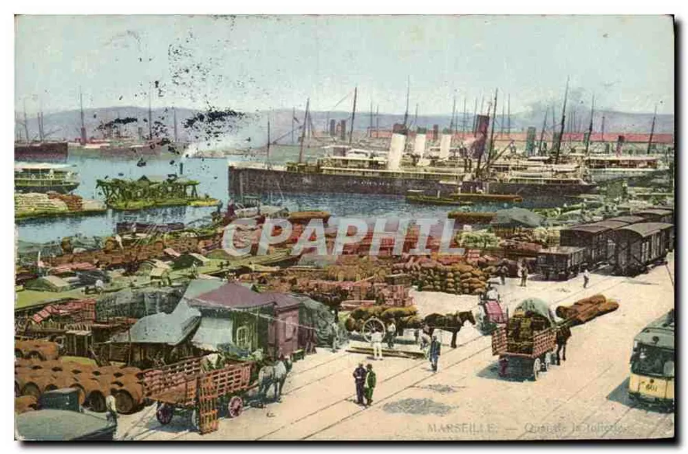 Marselha — Calçadão de Tolos — editor Cartes Héliochrom, n° 701 - Frente