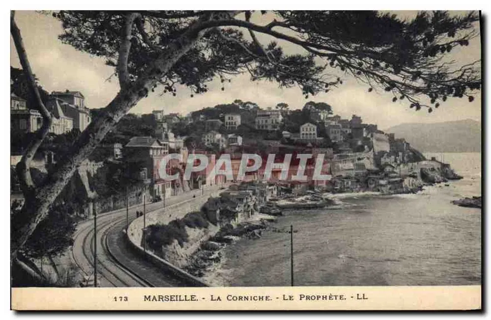 Marseille - A Corniche - O Profeta - LL - Frente