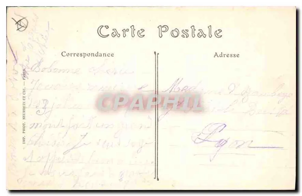 Ascensor de Notre-Dame de la Garde — Marselha — ND. Phot. - Verso