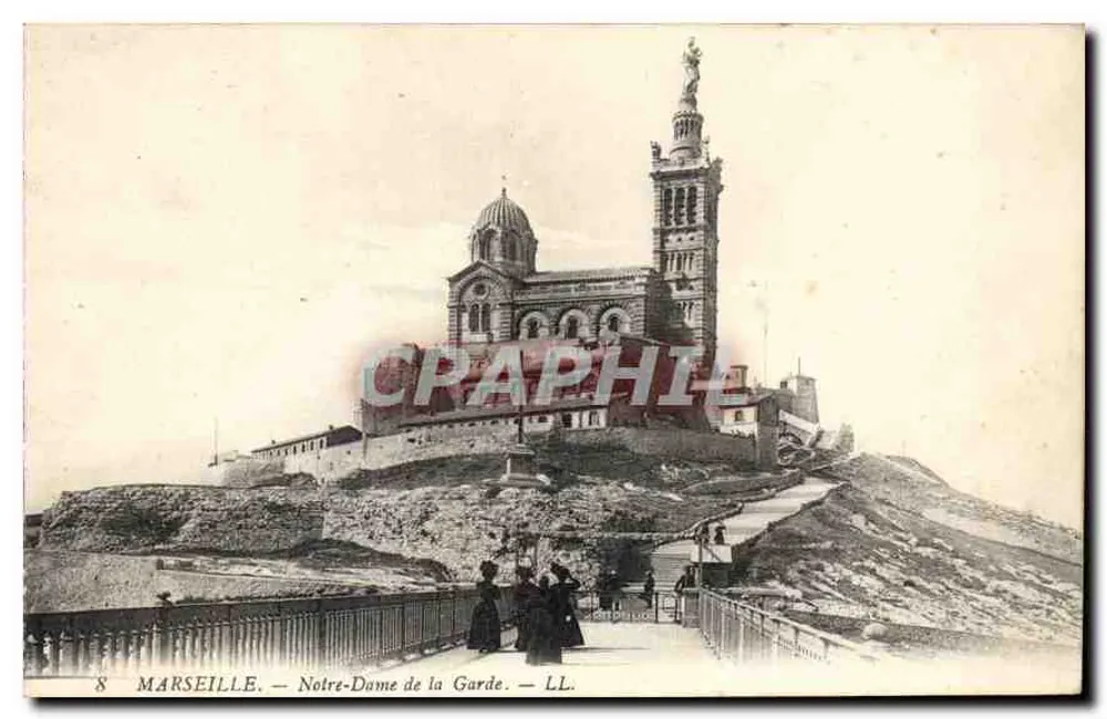 Marseille — Nossa Senhora da Guarda — LL. n°8 - Frente