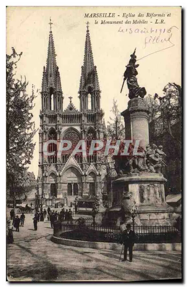 Marseille - Reformierte Kirche und Monument des Mobiles - L.R. - Vorderseite
