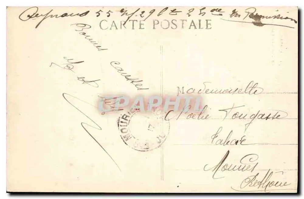 La Fontaine Cantini — Marseille — Editora 'Historia', n°53 - Verso