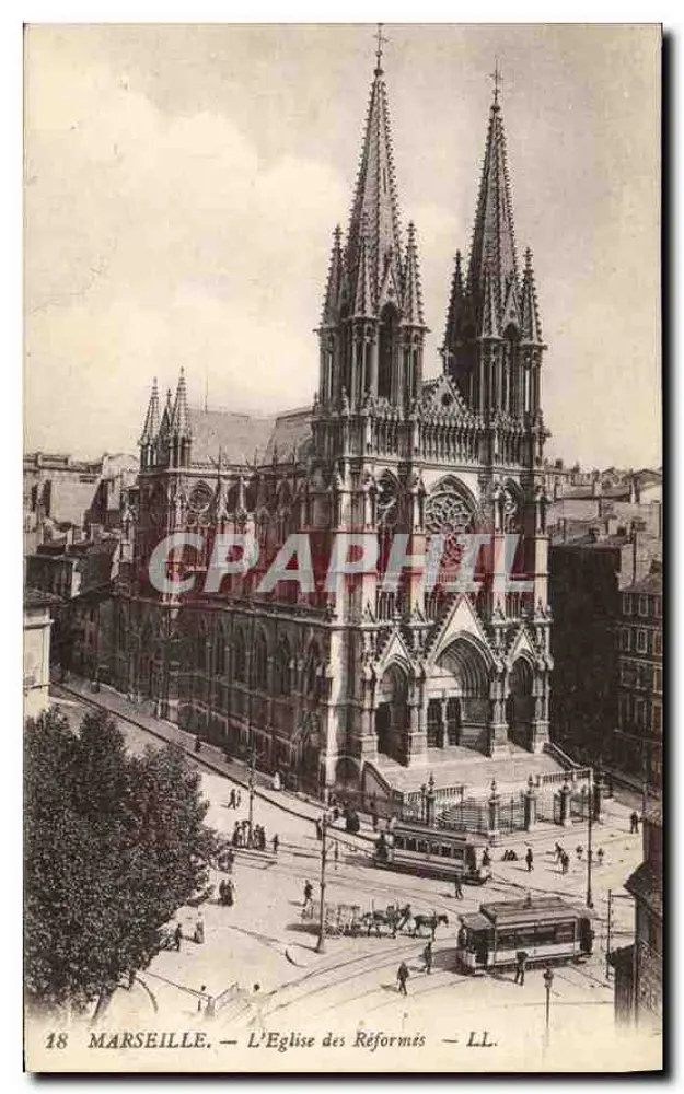 Marsella — La Iglesia de los Reformados — LL. n°18 - Anverso
