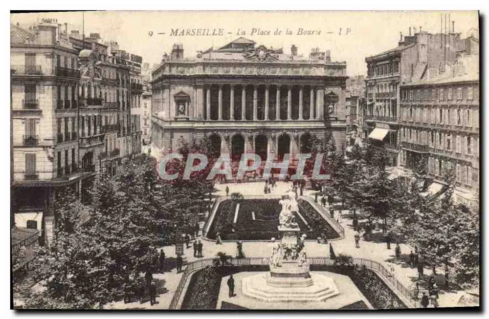 Marselha — a Praça da Bourbe — I P - Frente