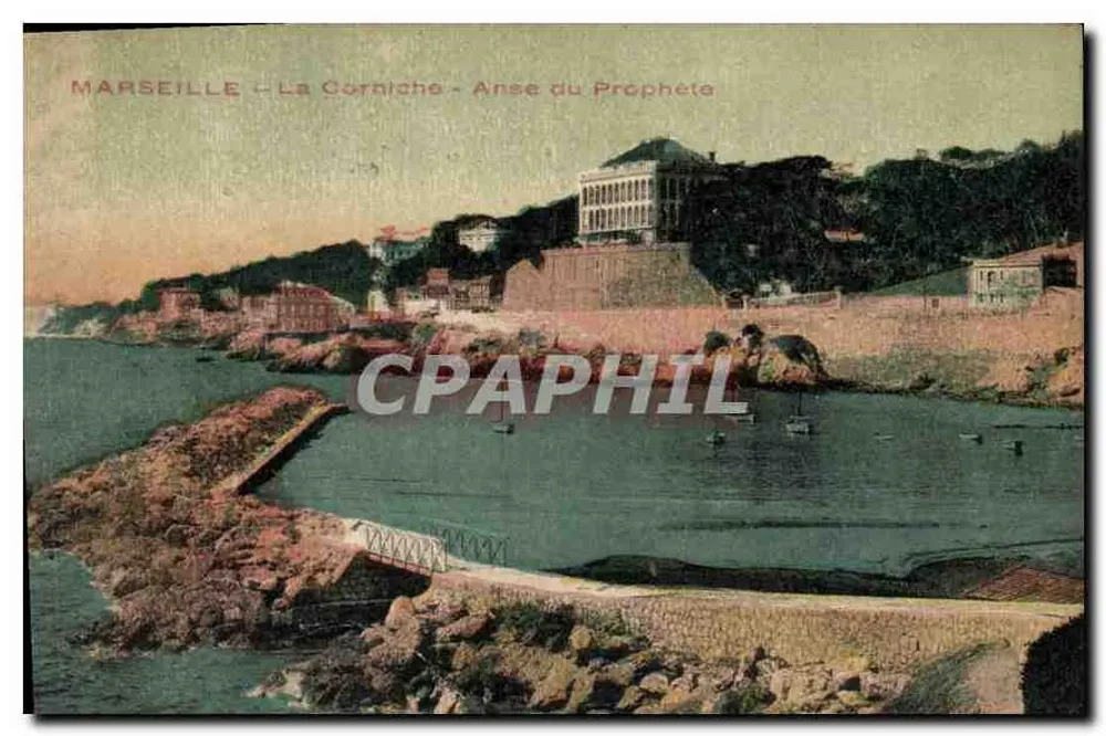 Marseille — A Corniche — Anse do Profeta - Frente