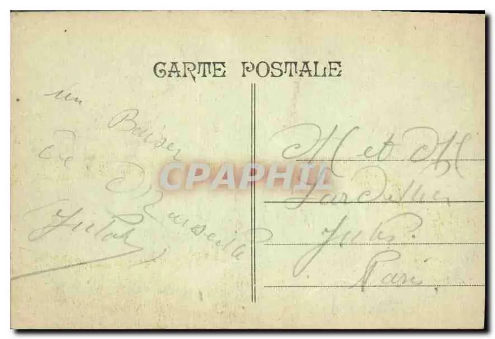 Marseille — A Corniche — Anse do Profeta - Verso