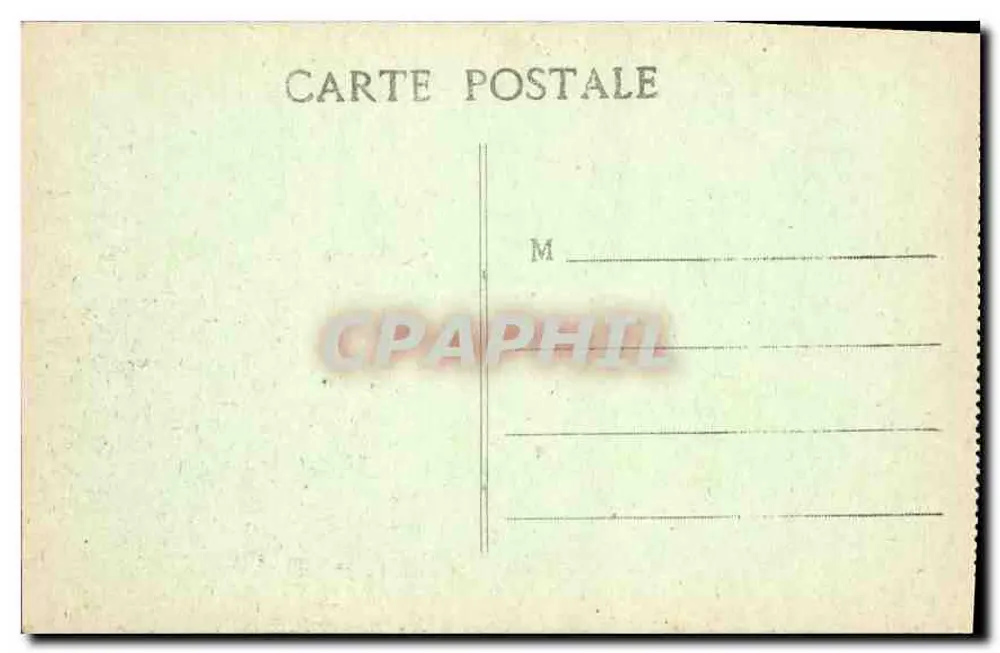 Marseille - Denkmal der Mobiles und die Kirche der Réformierten - P.B. - Rückseite