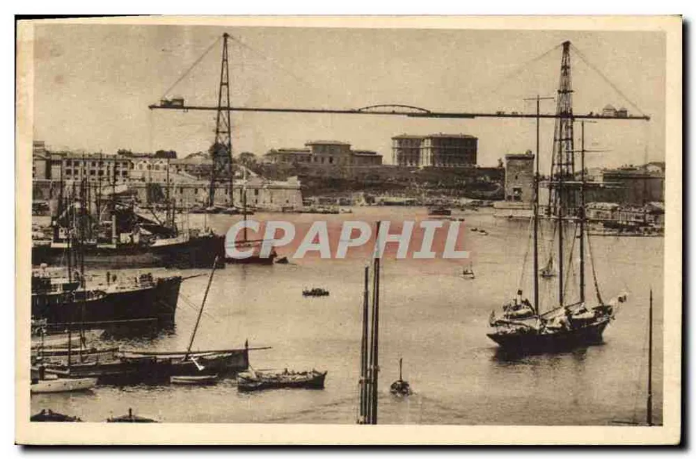 Marselha — O Ponte Transbordeur — Cartão postal n°15 - Frente