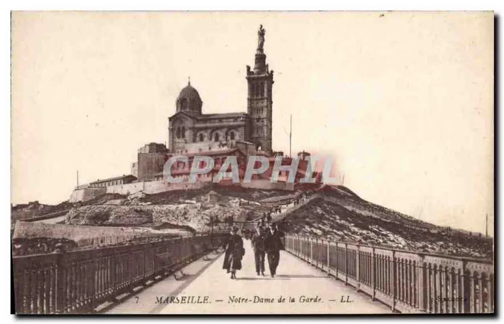 Marseille — Notre-Dame de la Garde — LL. - Frente