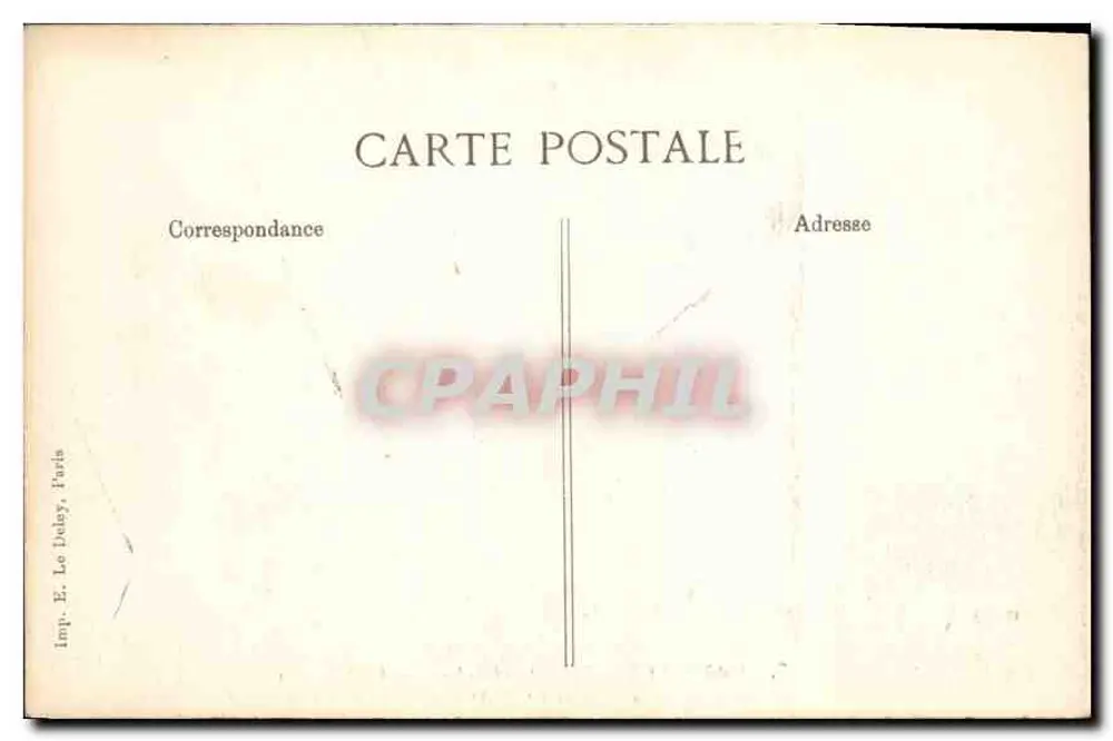 Marseille — Fort Saint-Jean — Luftbild — Imp. E. Le Doleay, Paris - Rückseite