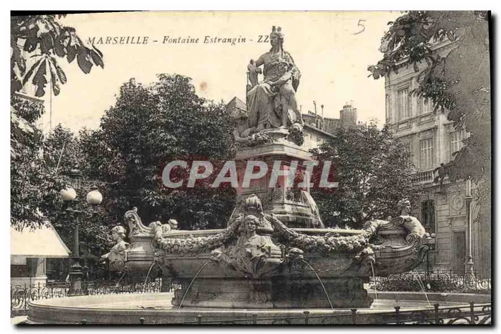 Marseille - Fontaine Estrangin — ZZ — uitgever ZZ - Voorkant