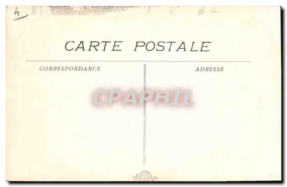 Marselha — Monumento Pierre-Puget — editor Pluche, n°47 - Verso