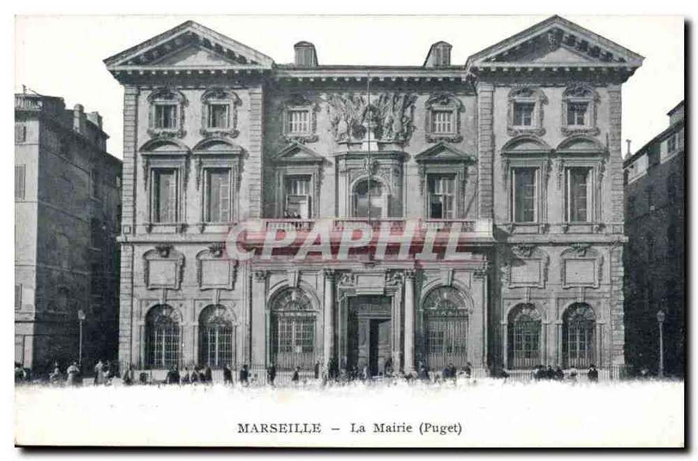 Marselha — A Prefeitura (Puget) - Frente